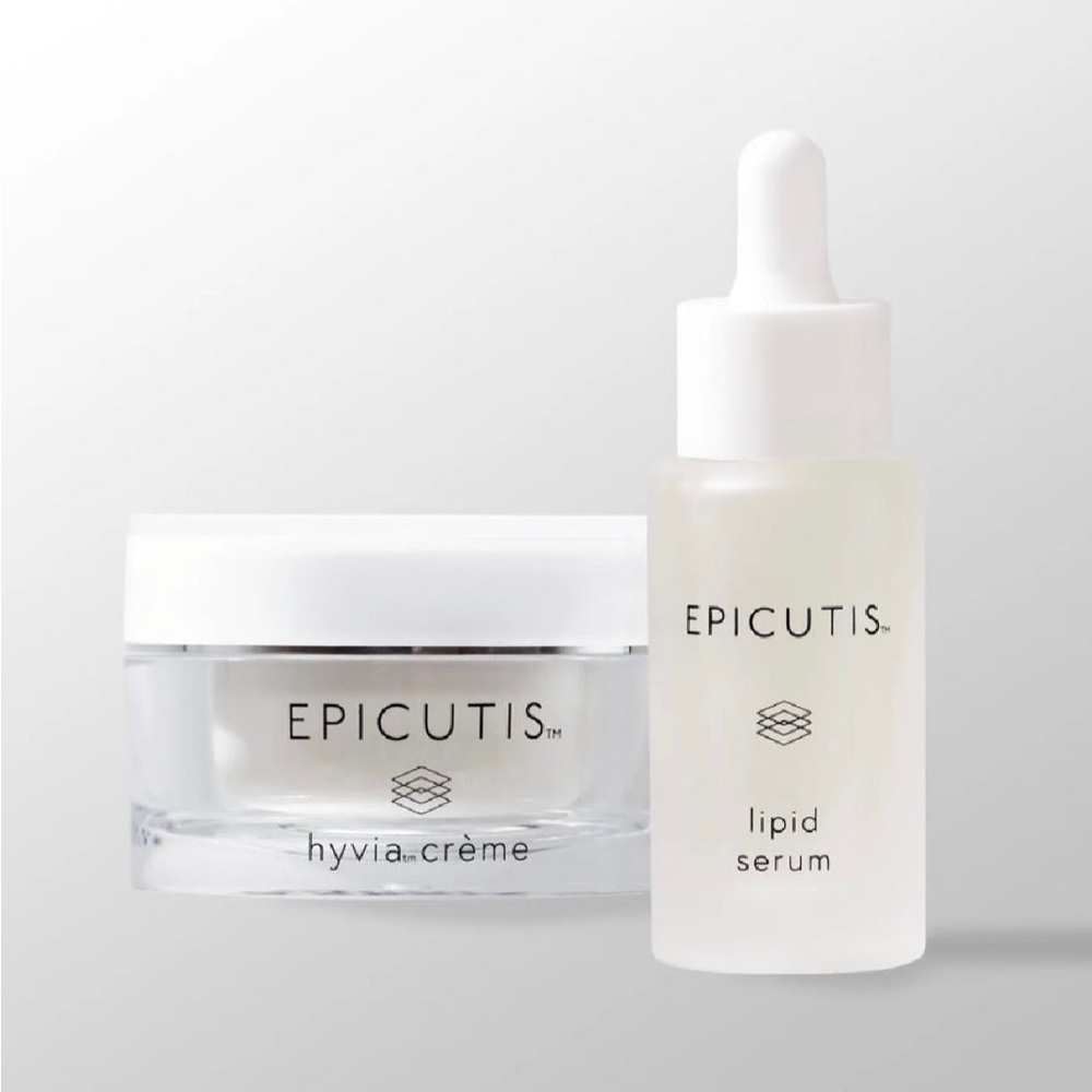 Hyvia Crème and Lipid Serum Set - White